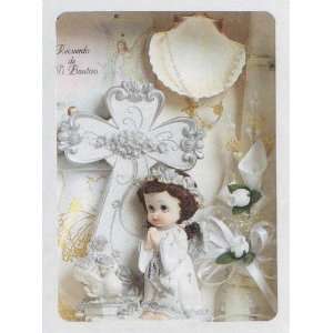   Candle   Keepsake   Hanky   Shell   Gift Box 12in.x8.75in., SPANISH