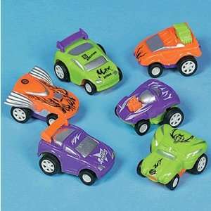  Mini Pullback Racer Cars   12 Assorted [Toy] Toys & Games