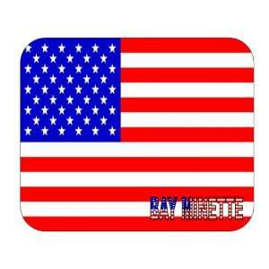  US Flag   Bay Minette, Alabama (AL) Mouse Pad Everything 
