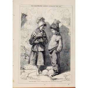  London Almanack Petit Minet By Thomas 1867 Old Print