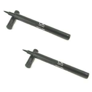 Electric Edge Liquid Eyeliner Pen Duo Pack   Electric Brown ( Unboxed 