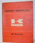 Factory KAWASAKI M SERIES MC1 SHOP manual