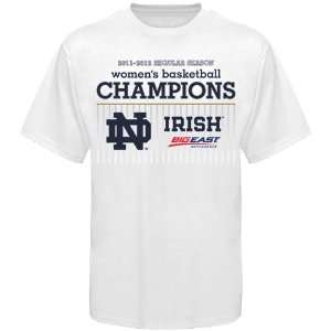  Notre Dame 2012 Big East Womens Basketball Champions T 