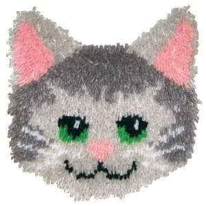  Huggables Animal Kitty Pillow Latch Hook Kit Arts, Crafts 