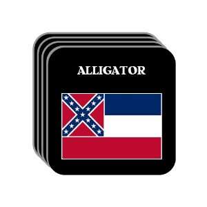   , Mississippi (MS) Set of 4 Mini Mousepad Coasters 