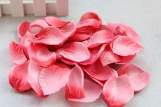 200 pcs Fabric Silk Flower Rose Petals Wedding Party Decoration Free 