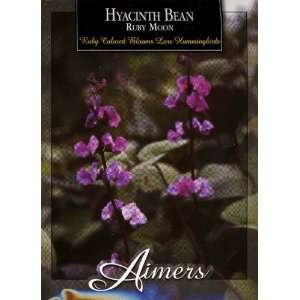  Aimers 3227 Hyacinth Bean Ruby Moon Seed Packet Patio 