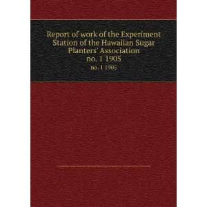  Report of work of the Experiment Station of the Hawaiian 