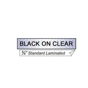  BLACK ON CLEAR 3/4 TAPE Electronics