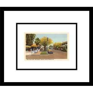  Street, Palm Springs, California, Framed Print by Unknown 
