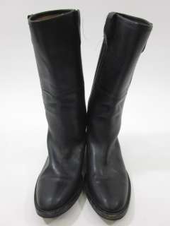 MARTIN MARGIELA Replica Black Leather Midcalf Boots 36  