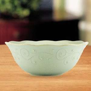  Lenox French Perle Ice Blue Serving Bowl