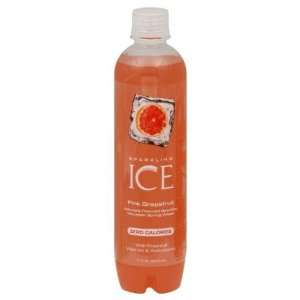 Sparkling Ice, Water Crbntd Pnk Grpfrt, 17 FO (Pack of 12)  
