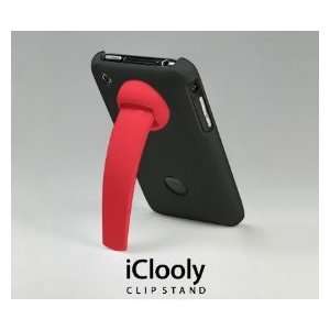  iClooly Clip Stand for iPhone 3G & 3Gs   Red Electronics