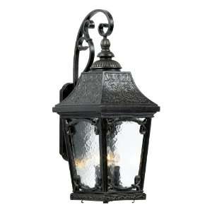 Quoizel Idlewild 30 Inch Large Wall Lantern with Clear Water Glass 