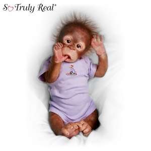 Melissa Mccrory Little Risa Baby Orangutan Doll So Truly Real by 
