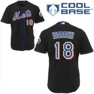 Ryota Igarashi New York Mets Authentic Alternate Black Cool Base 