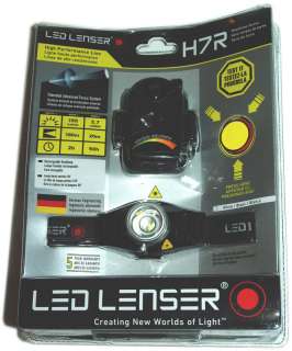 LED Lenser H7R Rechargeable Focusing LED Headlamp , Brand New  