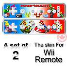 Super Mario Bros Sunshine Sticker SKIN #1 Nintendo Wii