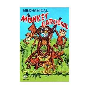 Mechanical Monkey Carousal 20x30 poster 