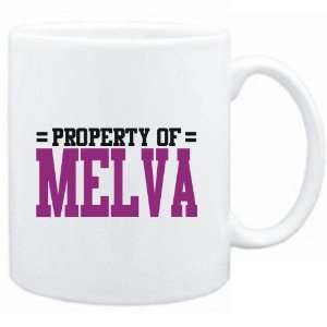    Mug White  Property of Melva  Female Names