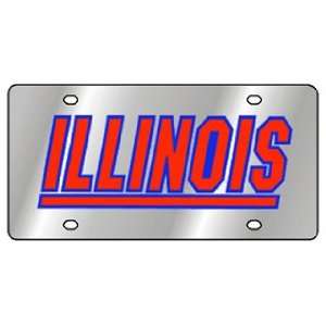  University of Illinois License Plate Automotive