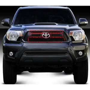   TOYOTA TACOMA 2012 BLACK MESH UPPER GRILLE GRILL OVERLAY Automotive