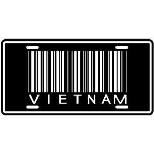    NEW  VIETNAM BARCODE  LICENSE PLATE SIGN COUNTRY