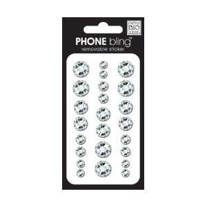 Phone Bling Stickers   Singles Clear