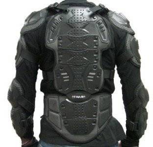 TMS Motorcycle Full BODY ARMOR Jacket SportBike Shirt~XL (TARMOR222 XL 