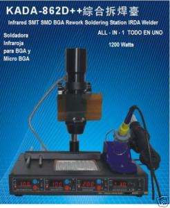 862D++ BGA Hot Air Iron IRDA Infrared Soldering Station  