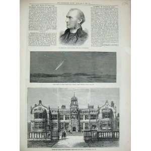  1882 Canon Connor Dean Windsor Ingestre Hall Comet