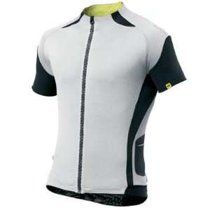 Mavic 2009 Mens Infinity Short Sleeve Cycling Jersey   White/Black 