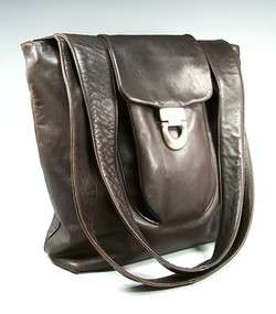 PLINIO VISONA VTG XL ITAL Leather Boho Slouch Bag $572CMP NR MINT 