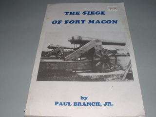 Civil War Confederate History, SEIGE OF FORT MACON, NC  