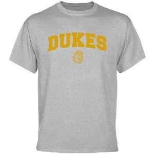    James Madison Dukes Ash Mascot Arch T shirt