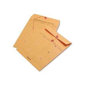   String & Button Interoffice Envelope, 10 x 13, 100/C