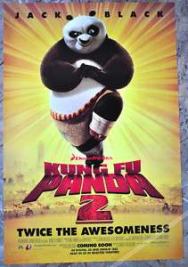 KungFu Panda 2 II Jack Black Movie Poster 23x35 inch  
