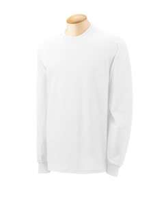 Gildan Mens 100% Preshrunk Cotton Long Sleeve T Shirt  