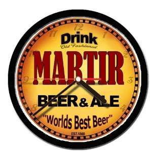  MARTIR beer and ale cerveza wall clock 