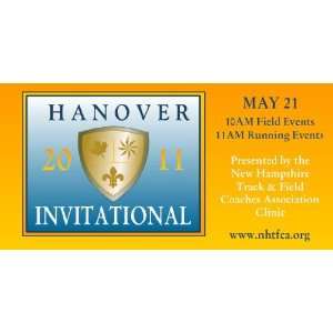  3x6 Vinyl Banner   Hanover Invitational 