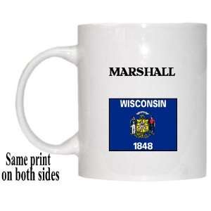    US State Flag   MARSHALL, Wisconsin (WI) Mug 