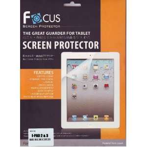  iPad 2 and 3 Crystal Clear (Invisible) Focus Shield Screen 