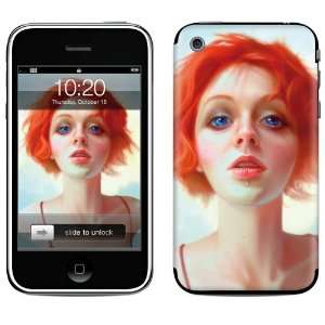  Barbara iPhone 3G Skin by George Patsouras Cell Phones 