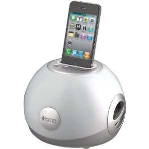  IHOME IP15W IPHONE(R)/IPOD(R) LED COLOR CHANGING STEREO SYSTEM 