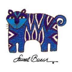 Laurel Burch JUNGLE SONGS #1 Embroidery Machine CD  
