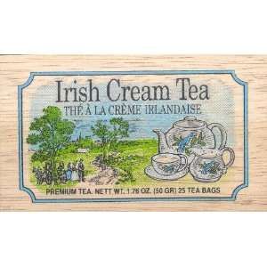 Irish Cream Tea   25 Teabags in a reusable softwood box  