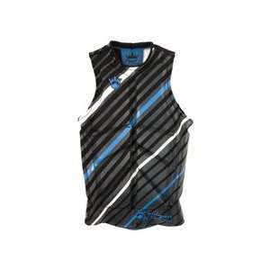  2012 Liquid Force Cardigan Comp Vest   Black Sports 