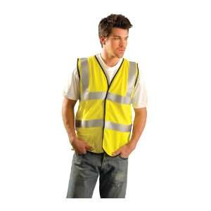  Occunomix Occulux Flame Resistant Vest Mesh M Yellow