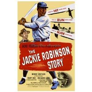  The Jackie Robinson Story Movie Poster Archive Print 12x18 